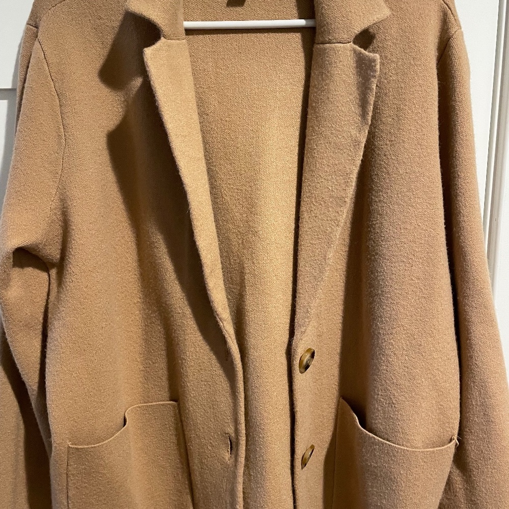 Pocket Sweater Blazer